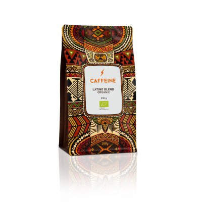 Ekologiškos kavos pupelės Latino Blend 250 g