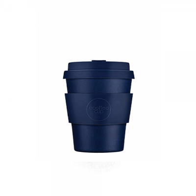 Daugkartinis medžio pluošto puodelis Ecoffee Cup Dark Energy 350 ml